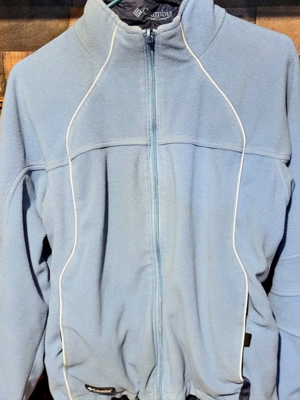 Columbia Women's Reversable Full-Zip Rain Fleece Jacket Benton Springs Full-Zip